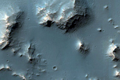Possible Clays in Bosporos Planum Crater