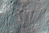 Channels North of Eberswalde Crater
