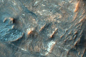 Terrain Sample near Jezero Crater