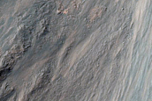 Southern Canyon Wall in East Coprates Chasma