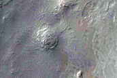 Concentric Crater Fill in Northwest Thaumasia Region