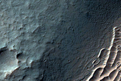 Mafic Minerals Exposed around Wrinkle Ridge in Thaumasia Planum