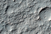 Lobate Rocky Unit East of Magelhaens Crater