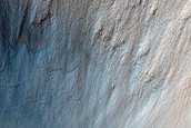 Monitor Steep Crater Slope in Isidis Planitia