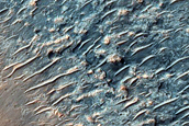 Crater Outflow in Oxia Palus
