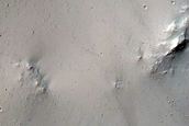 Crater in Low Southern Latitudes