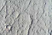 Ridges Northwest of Henry Crater