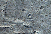 Arsia Mons Caldera Southeastern Wall