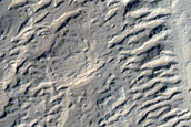 Small Channels along Edge of Echus Chasma