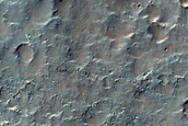 Segment of Valley in Tyrrhena Terra