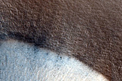Monitor Small Well-Preserved Crater