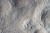 Hummocks in Utopia Planitia