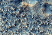 Layers adjacent to Worcester Crater