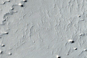 Layers Exposed on Crater Floor Northwest of Schiaparelli Crater