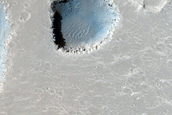 Pit in Hephaestus Fossae
