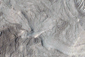 Layers in Depression in Crater near Nilosyrtis Mensae