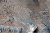Ridges South of Lycus Sulci