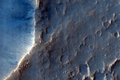 Lanforms North of Kasei Valles