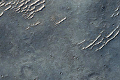 Ridges near Louros Valles
