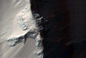 Hills in Eos Chasma