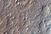 Landforms near Elysium Mons