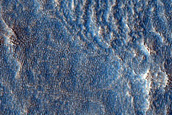Parallel Lines in Lobate Debris Apron in Deuteronilus Mensae