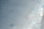 Rim of Crater North of Evros Vallis