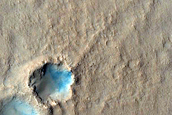 Craters in Utopia Planitia