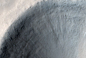 Kasei Valles and Terrain to North
