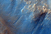 Possible Channel into Crater