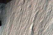 Monitor Steep Slopes in Ganges Chasma