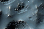 Bright Deposits near Voeykov Crater