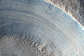Crater in Arabia Terra