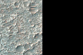 Impact Crater in Margaritifer Terra