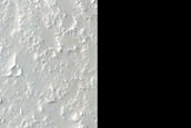 Candidate Recent Impact Site