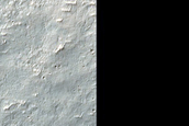 Terrain Northwest of Muller Crater