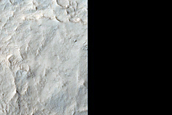 Small Crater with Dark Ejecta in Protonilus Mensae