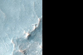 Possible Clay-Rich Terrain on Crater Floor North of Syrtis Major Planum