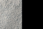 Fresh Impact Crater in Amazonis Planitia