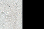 Wall of Orson Welles Crater