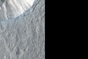 Small Impact Into Debris-Covered Glacier