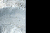 Crater in Arabia Terra
