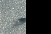 West Olympia Undae Dune Convoy Topography