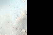 Impact Into Crater Rim