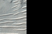 Valley Northeast of Hellas Planitia