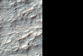 Possible Olivine Exposed on Tyrrhena Terra Crater Floor