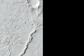 Flow Margin in Elysium Planitia
