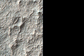 Bedrock Northwest of Hellas Planitia