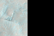 Dunes near Syrtis Major Planum Crater Ejecta