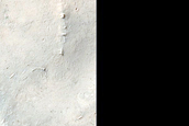 Channel in Tisia Valles